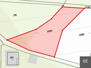 Prodej pozemku pro bydlení, Psáře, 1251 m2