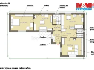 Prodej rodinného domu, Kvíčovice, 80 m2