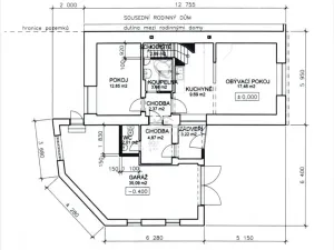 Prodej rodinného domu, Žďár nad Sázavou - Žďár nad Sázavou 1, Veselská, 78 m2