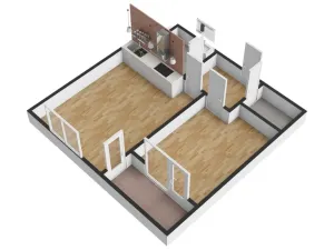 Prodej bytu 2+kk, Praha - Uhříněves, Oty Bubeníčka, 52 m2