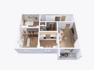 Pronájem bytu 3+1, Hanušovice, Zábřežská, 65 m2