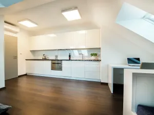 Pronájem bytu 1+kk, Praha - Kobylisy, Střelničná, 43 m2