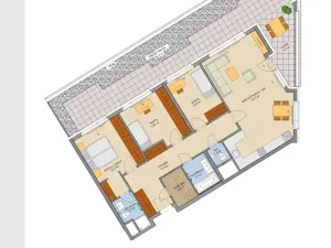 Prodej bytu 4+kk, Praha - Hlubočepy, Gollové, 110 m2