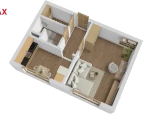 Prodej bytu 1+1, Trutnov - Horní Staré Město, Rozmarýnová, 32 m2