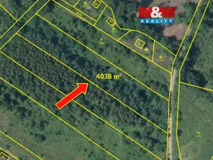 Prodej louky, Velké Popovice, 4038 m2
