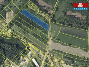 Prodej louky, Velké Popovice, 4038 m2