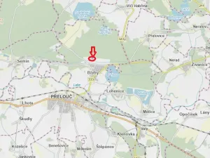 Prodej podílu lesa, Břehy, 1092 m2