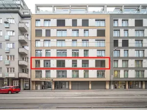 Prodej kanceláře, Brno, Milady Horákové, 167 m2