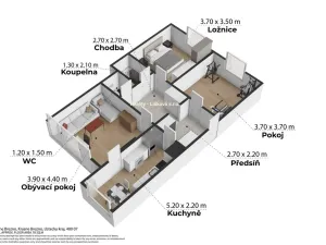 Pronájem bytu 3+1, Ústí nad Labem - Ústí nad Labem-centrum, Na Spádu, 75 m2