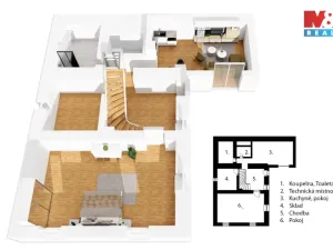 Prodej rodinného domu, Klobuky - Páleček, 179 m2