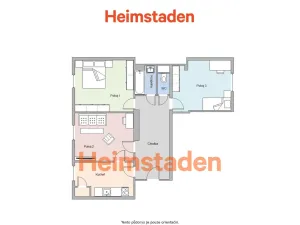 Pronájem bytu 3+kk, Ostrava - Poruba, náměstí Vítězslava Nováka, 78 m2