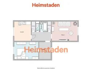 Pronájem bytu 2+1, Havířov - Město, Radniční, 65 m2