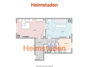 Pronájem bytu 2+1, Ostrava - Moravská Ostrava, E. F. Buriana, 65 m2