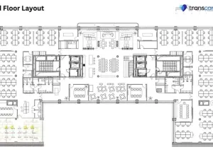 Pronájem kanceláře, Praha - Karlín, Rohanské nábřeží, 706 m2