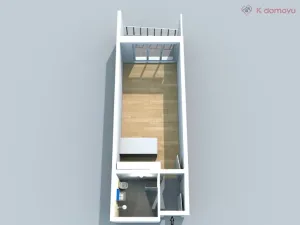 Pronájem bytu 1+kk, Brno, Francouzská, 30 m2