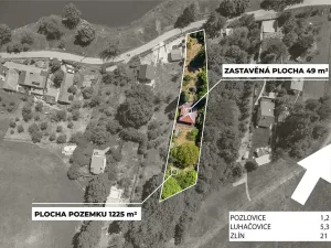 Prodej chaty, Pozlovice, 49 m2