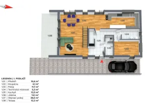 Prodej rodinného domu, Předboj, K Parku, 200 m2