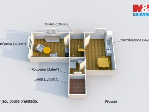 Prodej rodinného domu, Štichovice - Křečov, 102 m2