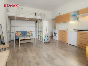 Pronájem bytu 1+kk, Praha - Vršovice, Orelská, 24 m2