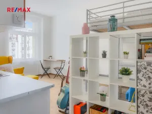 Pronájem bytu 1+kk, Praha - Vršovice, Orelská, 24 m2