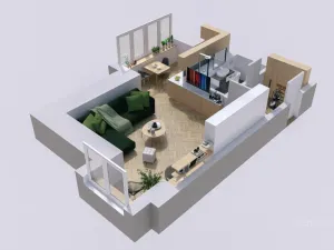 Prodej půdního prostoru, Brno - Černá Pole, Provazníkova, 44 m2