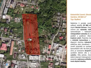Prodej pozemku, Ostrava - Slezská Ostrava, Lanová, 20869 m2