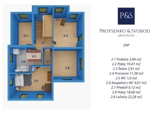 Prodej ordinace, Bechyně, Čechova, 660 m2