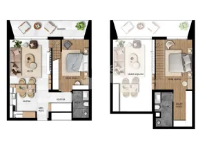 Prodej bytu 2+1, Trikomo, Kypr, 90 m2