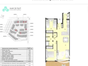 Prodej bytu 3+kk, Pulpí, Španělsko, Calle Mar de Alborán, 72 m2