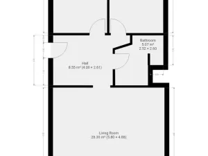 Pronájem bytu 3+kk, Praha - Chodov, Květnového vítězství, 66 m2