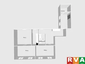 Prodej bytu 3+1, Stříbro, Žižkova, 87 m2