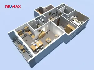 Prodej bytu 3+kk, Praha - Stodůlky, Bronzová, 78 m2