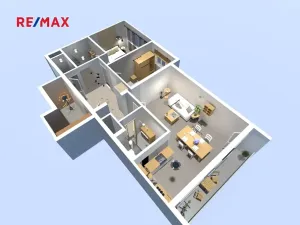 Prodej bytu 3+kk, Praha - Stodůlky, Bronzová, 78 m2