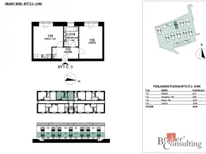 Prodej bytu 2+kk, Ostrava - Moravská Ostrava, Cihelní, 47 m2