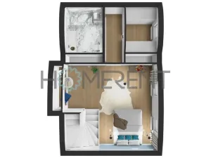 Pronájem bytu 2+kk, Praha - Karlín, Peckova, 86 m2