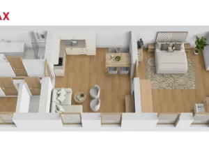 Pronájem bytu 2+kk, Police nad Metují, Masarykovo náměstí, 47 m2