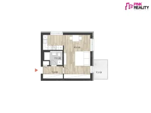 Pronájem bytu 1+kk, Rychnov nad Kněžnou, Javornická, 35 m2