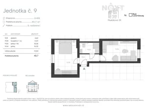Prodej bytu 2+kk, Praha - Košíře, Musílkova, 43 m2
