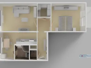 Pronájem bytu 2+1, Břeclav, Slovácká, 60 m2