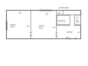 Prodej bytu 2+1, Plzeň - Východní Předměstí, Plzenecká, 56 m2