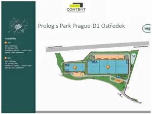 Pronájem výrobních prostor, Ostředek, 10200 m2