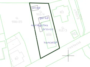 Pronájem skladu, Vestec, Vestecká, 252 m2