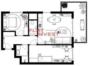 Prodej bytu 3+kk, Praha - Modřany, Československého exilu, 62 m2