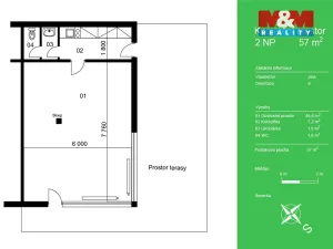 Pronájem obchodního prostoru, Vlašim, Lidická, 57 m2