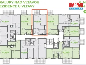 Prodej bytu 1+kk, Kralupy nad Vltavou, 42 m2