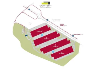 Pronájem skladu, Strančice - Všechromy, 23569 m2