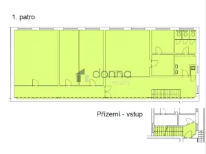 Pronájem kanceláře, Praha, Tiskařská, 206 m2