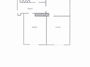 Prodej bytu 3+1, Praha - Vysočany, Nemocniční, 83 m2