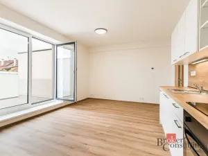 Pronájem bytu 1+kk, Brno - Kníničky, Hluboček, 32 m2