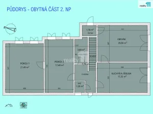 Prodej rodinného domu, Jilem, 95 m2